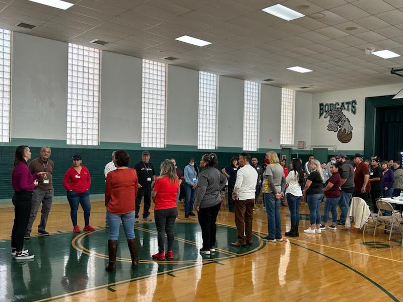 YISD_SPED's tweet photo. Day Two of @AnitaDreyer4 training @YISD_Trans staff in Nonviolent Crisis Intervention. @CPI_Training @YISD_SPED #yisdsped #WeDeliverExcellence https://t.co/oRPB5HtNvM
