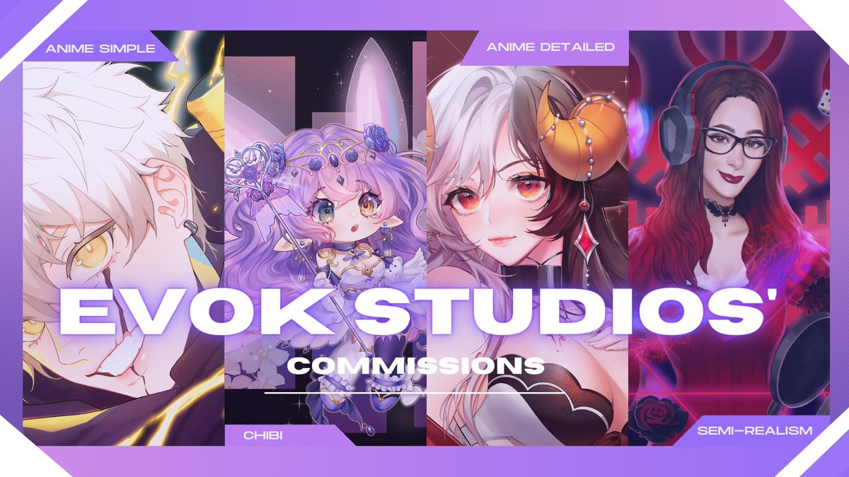 𝙴𝚟𝚘𝚔 𝚂𝚝𝚞𝚍𝚒𝚘𝚜 A＆D OPEN COMMISSIONS⭐ on Twitter "【 ️EvokStudios