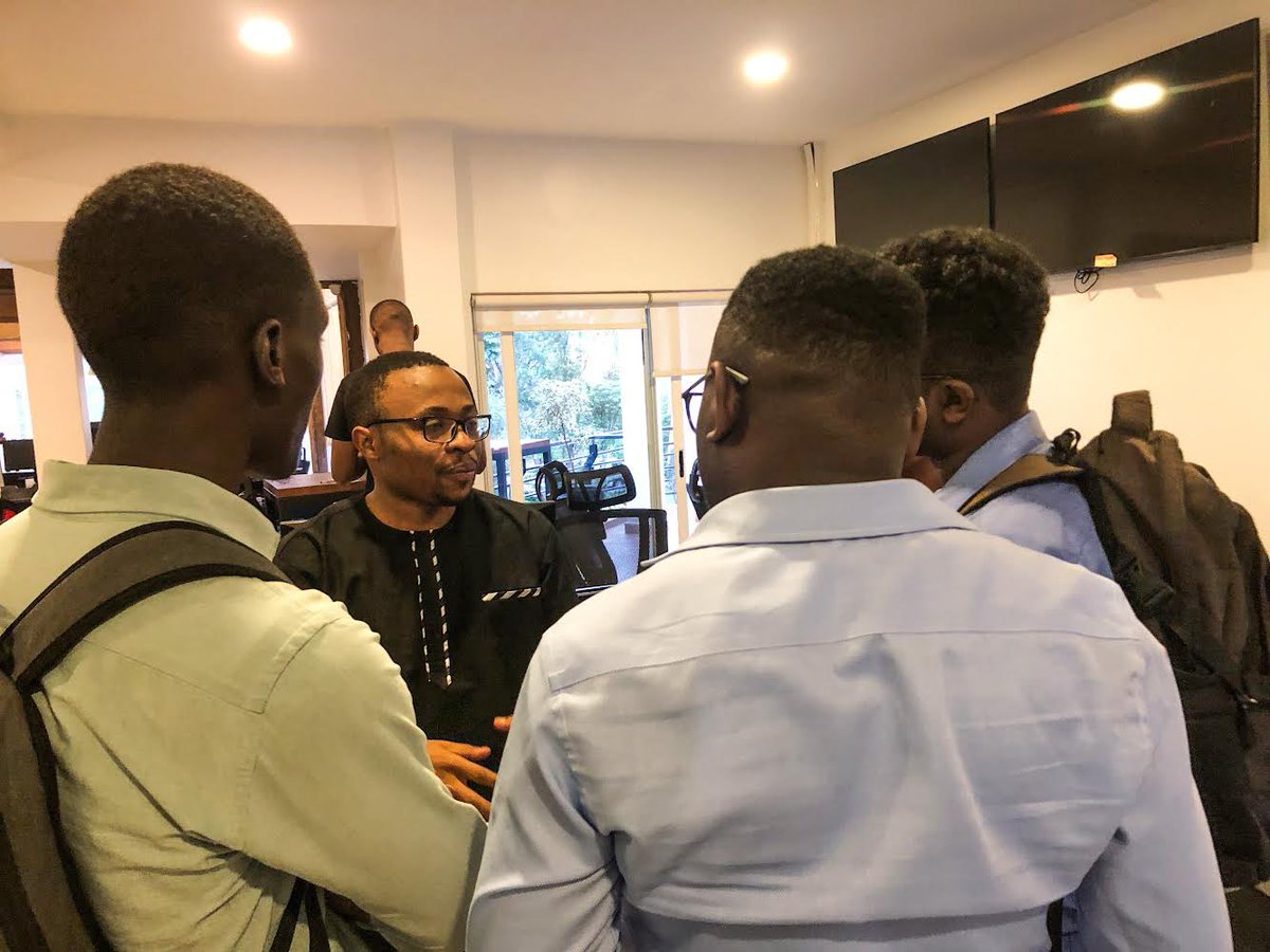 SEC_CMUAfrica's tweet photo. Last week, the SEC club had the opportunity to visit @TeamIrembo and students had insightful discussions with their engineers about software development, infrastructure and cybersecurity. https://t.co/F5IYsSWq1F