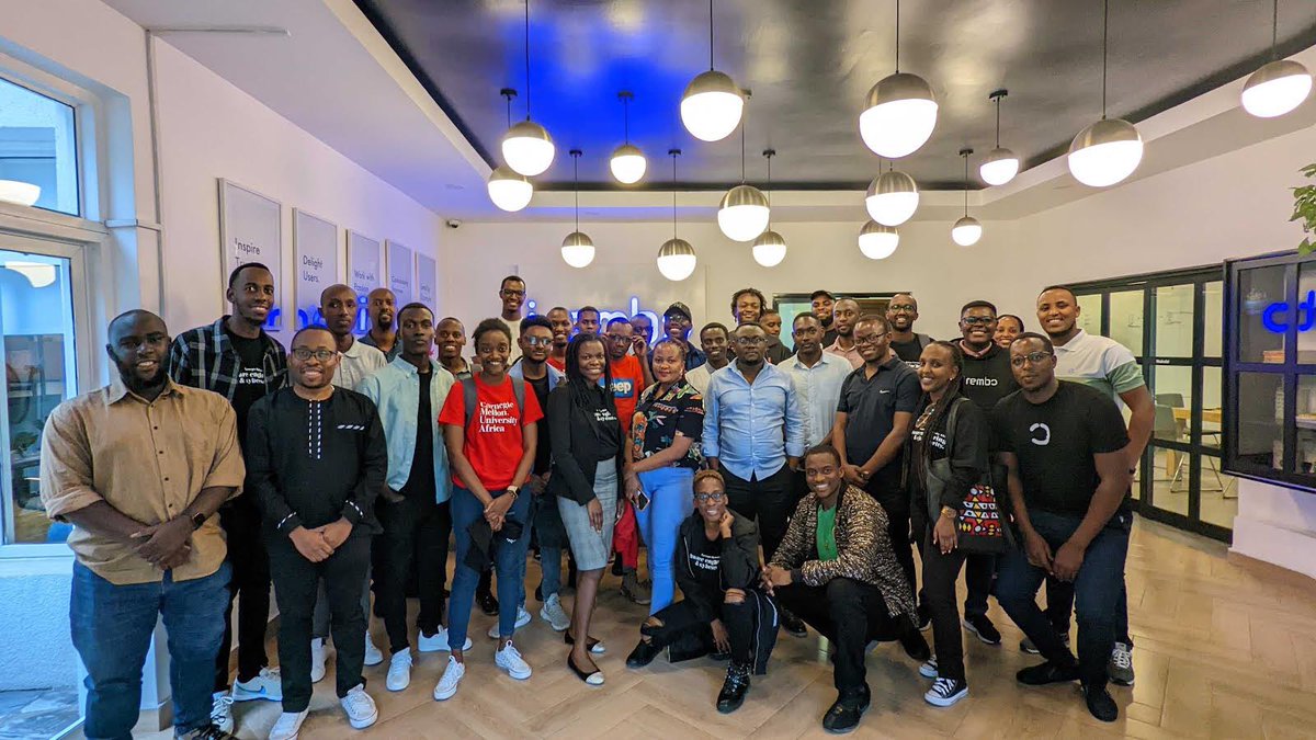 SEC_CMUAfrica's tweet photo. Last week, the SEC club had the opportunity to visit @TeamIrembo and students had insightful discussions with their engineers about software development, infrastructure and cybersecurity. https://t.co/F5IYsSWq1F