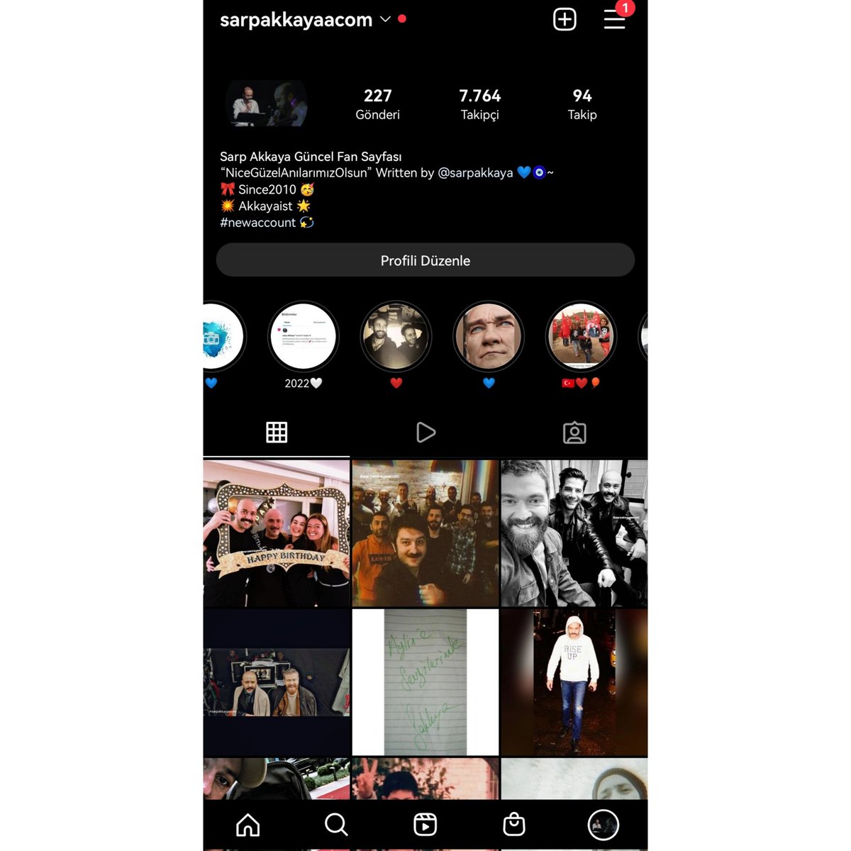 Acaba bi gun sarpakkaya seni takip etmeye basladı yazısını görebilecek miyimm? 😇 Çook amin 😍❤️ <a href="/akkayasarp/">sarp akkaya</a>