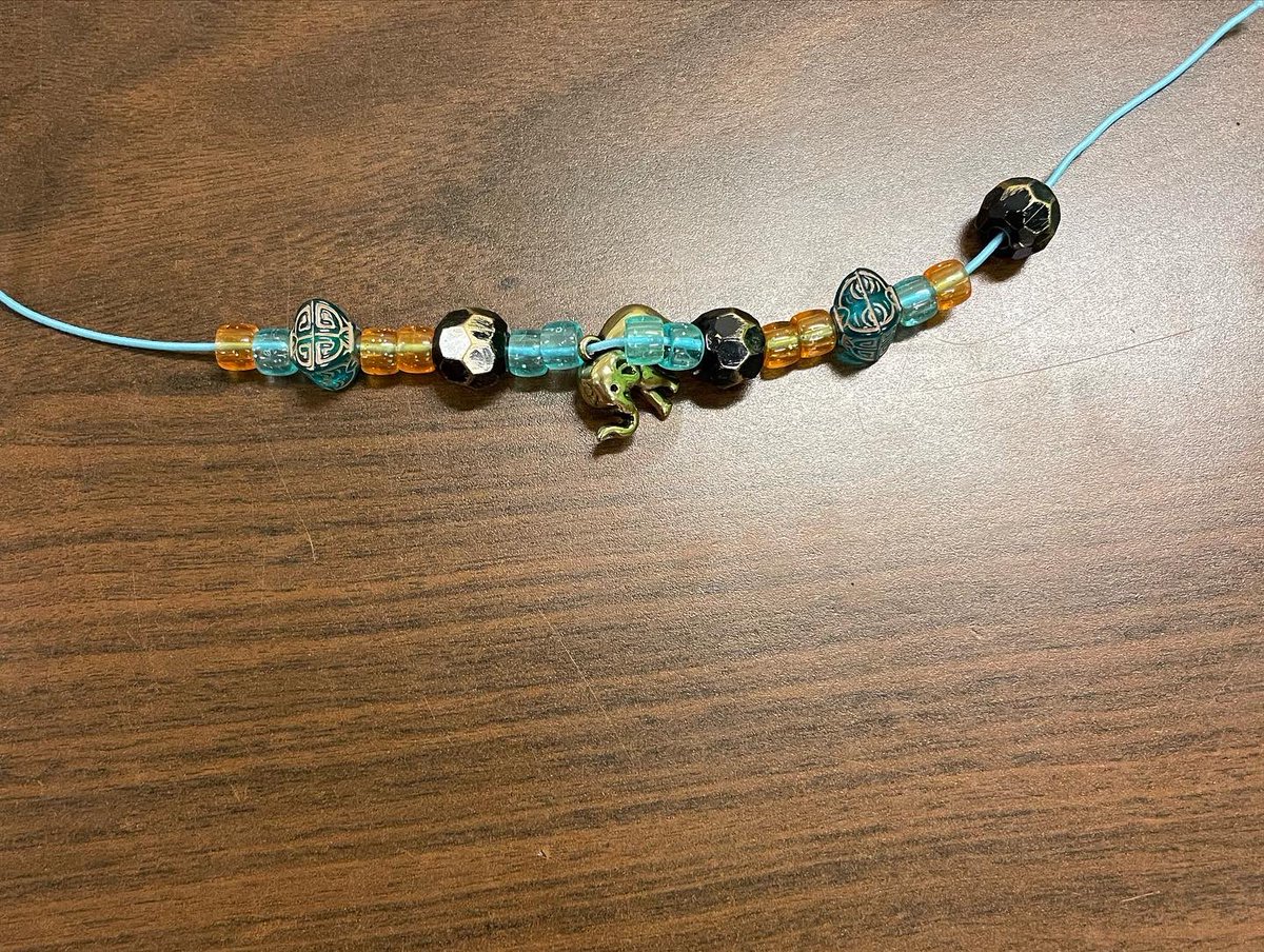 Perrymiddlemath's tweet image. 10/10 recommend converting the Algebra 1 @desmosclassroom Bracelet making activity into a day of actually making bracelets! My @Harshman_MMS 8th graders LOVED it!!