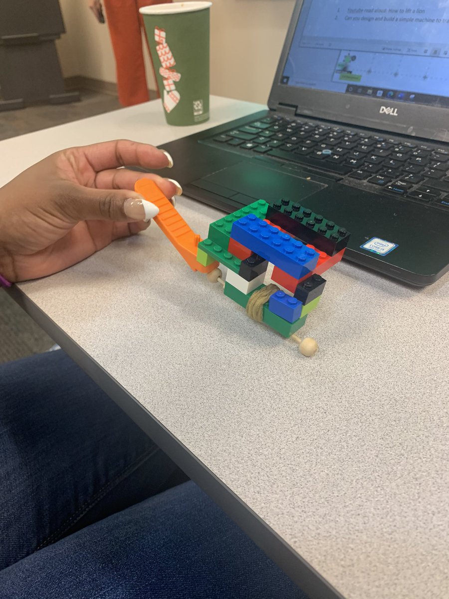 Our Lego skills aren’t as good as my Ss, lol.  Learned so much about STEM and Storytelling with Legos! Can’t wait to implement it in the LLC! #Cobbstemacademy #lovetoteachhere #librariesmatter