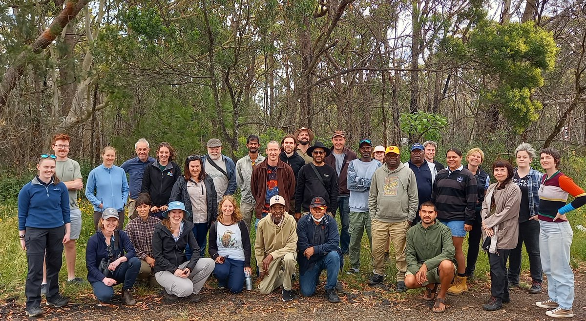 I took a bunch of delegates from the #ESASCBO2022 conference to see high severity wildfires and cultural burn last week. Wow, we all learned a lot from the conversation. Thanks to Uncle Victor Channell and Fire Manager Damien Dubrowin for their input.
