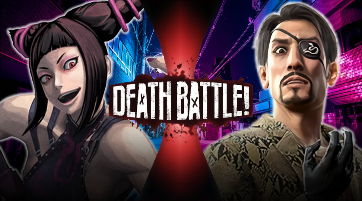 AriesTheKnight's tweet photo. The blood knight persona can be defined by any morality as all they care about is the drive for a good fight, and these two crime lords have what it takes for the blood of any opponent they cross, Juri Han VS Goro Majima!

Who wins this fight?

#DEATHBATTLE #DEATHBATTLECast https://t.co/B4pBxf3x0K