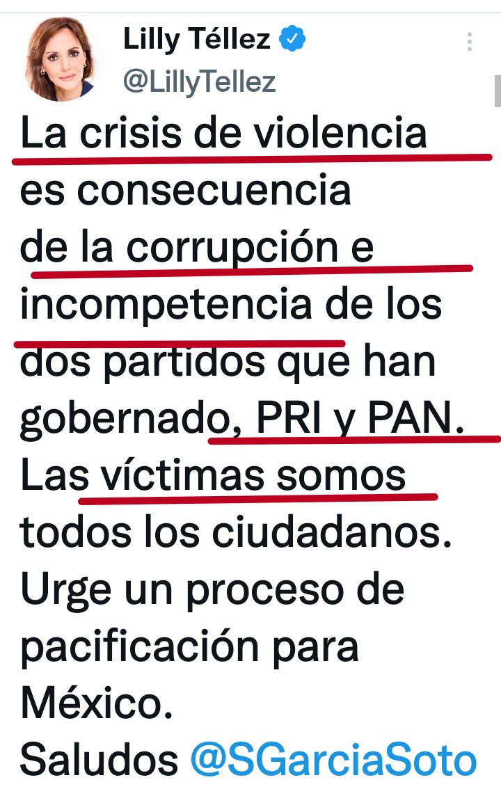 piojo22e's tweet photo. @LillyTellez Deberías de comprar aunque sea 2 gramos de VERGÜENZA, alguien que se dice decepcionada de un partido "narco y corrupto" no se aliaría a partidos a los que acusó de NARCOS y CORRUPTOS... Ahora si estàs en el sitio correcto "la cabra siempre tira al monte"
                 👎 https://t.co/ElGye4oleN