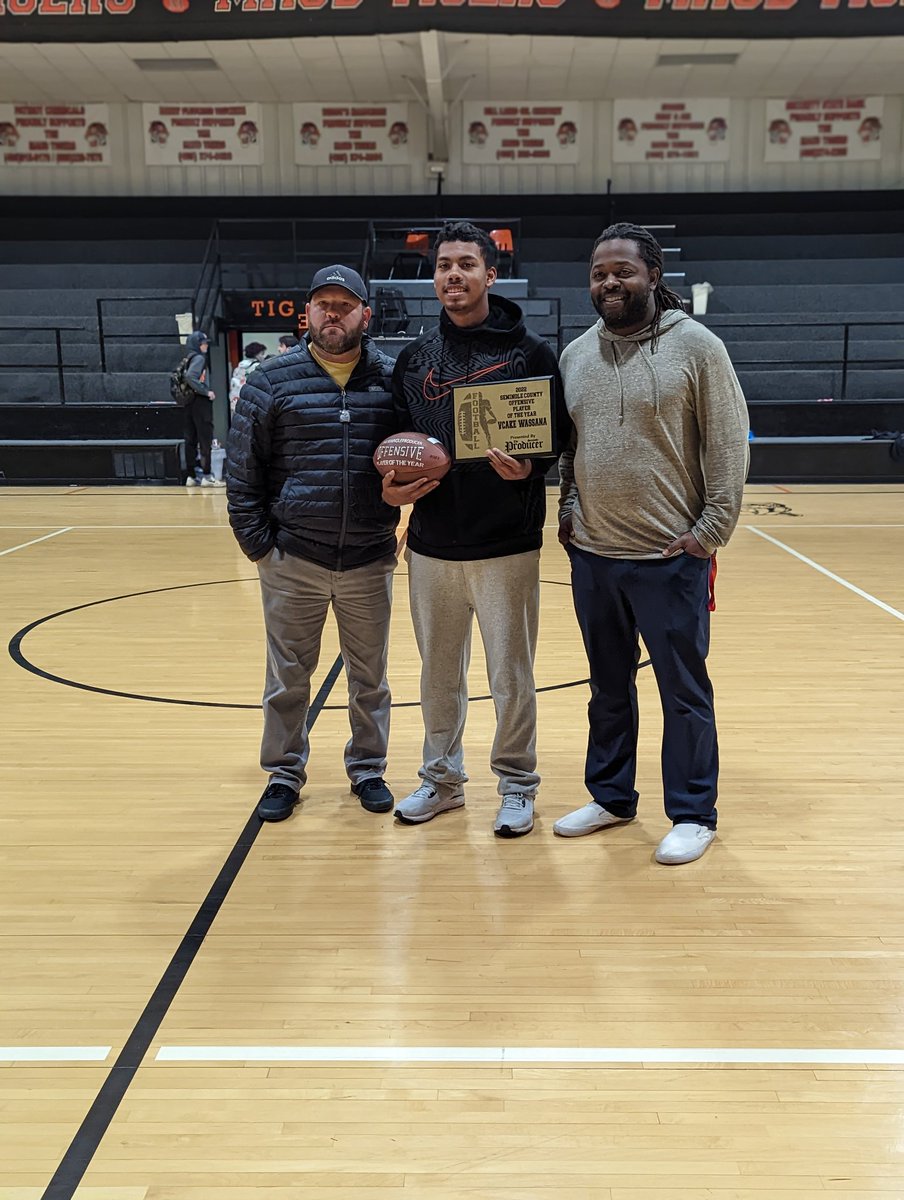 Congratulations to <a href="/VcakeW/">Jog Wassana</a>, <a href="/braxton_street/">Braxton Street</a>, Jake Crawford, and <a href="/gavin16779643/">Gavin Ridge</a> for making the 8 man All-State team. A special congrats to <a href="/VcakeW/">Jog Wassana</a> for winning Seminole County Offensive POY!!

<a href="/BruceLeeHarrel1/">Bruce Lee Harrell</a> 
<a href="/coach_Rstreet/">Royce Street</a>