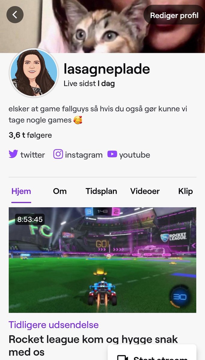malleelisabeth1's tweet photo. Har steamet rocket league i 8 timer i dag her kan I se min live på twitch https://t.co/2mlBn0T2BE  #affiliate #twitch #twitchtv #twitchfr #RocketLeague #Xbox #gamergirl #gamer #playersviews https://t.co/MnQpkEVYpn