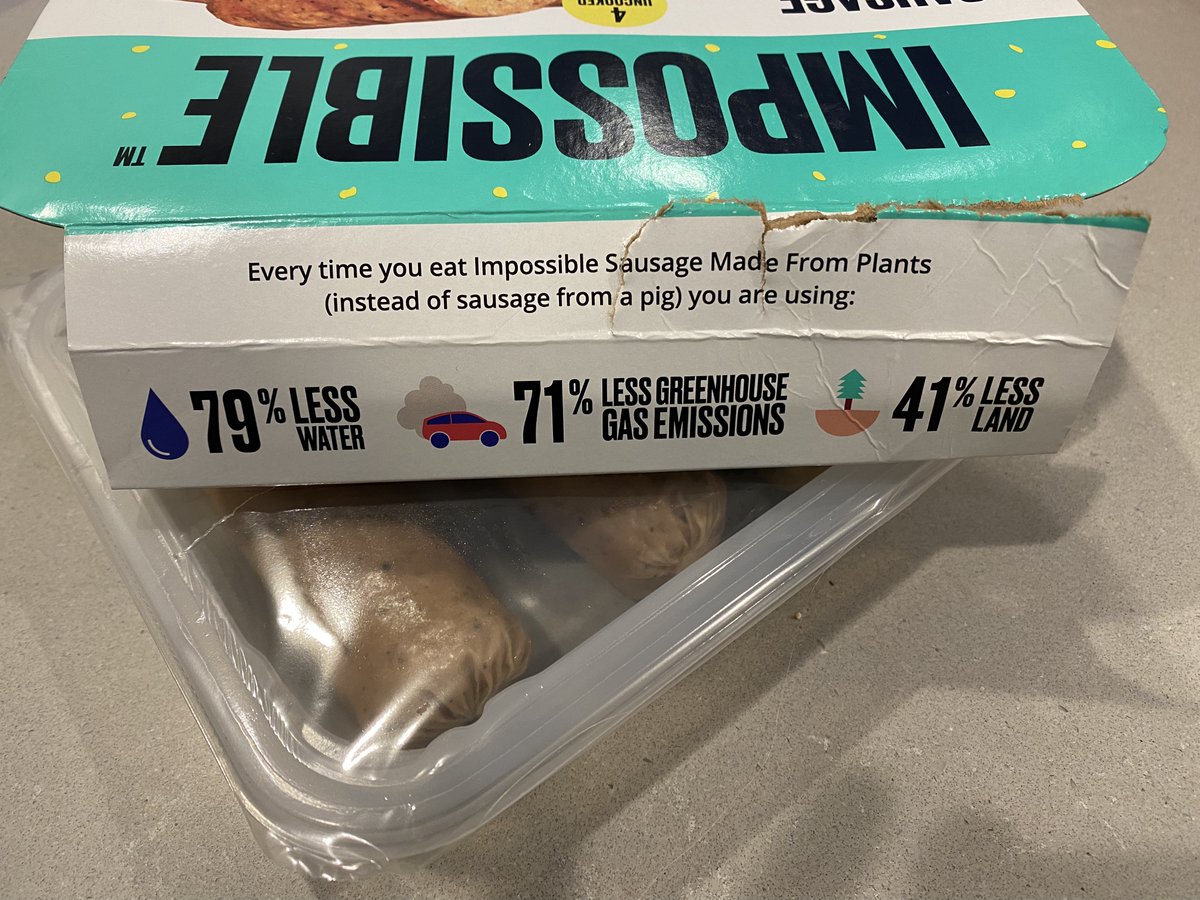 BeyondPlastAct's tweet image. We're assuming it's not impossible for @ImpossibleFoods to ⬇️ their #plastic #packaging, because their competitor @BeyondMeat has already done it. 🤔 Time to #RethinkPackaging!