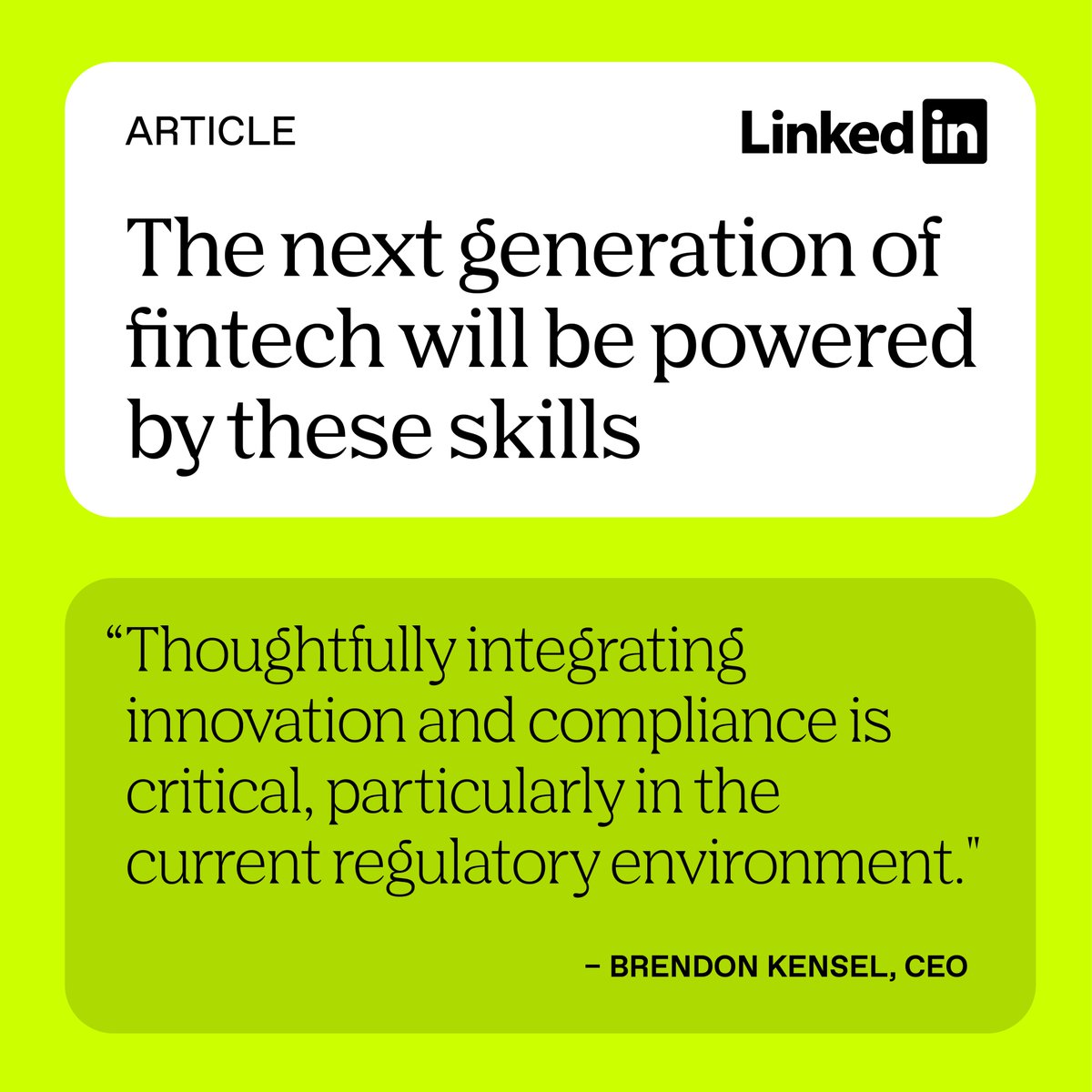 PrimaHealthCred's tweet photo. Part 2 of Human Capital’s @money2020 special edition series is live. Founder &amp; CEO @brendonkensel talks about what skills he believes will power the next generation of fintech. Read the full article here → https://t.co/NLtRUvZF4n
#fintech #BNPL #primahealthcredit #patientfinance https://t.co/fSkyR5BMce