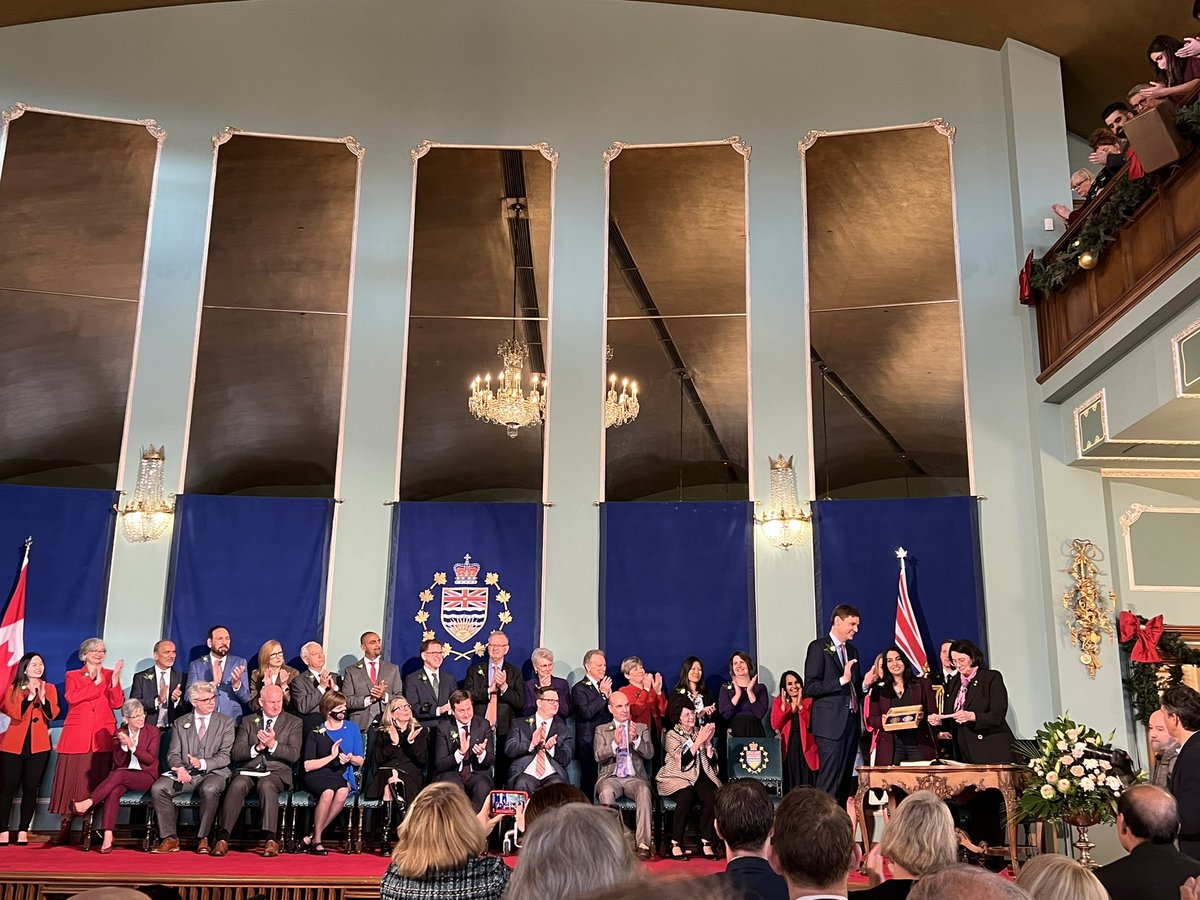 jasleenkarora's tweet photo. Congratulations to our new provincial cabinet. 

History making with our first WOC AG, @NikiSharma2 and our incredible Minister of Education and Childcare @RachnaSinghNDP. And nothing but absolutely grateful to @KatrinaCBurnaby 

#bcpoli https://t.co/KwHBlagga3