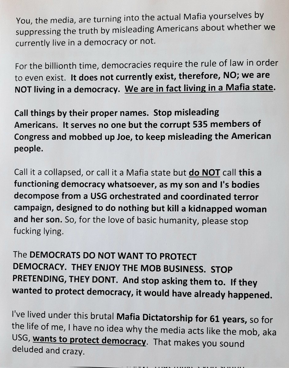 Bluebird19801's tweet photo. The media can never satisfy its insatiable appetite for more lies. Stop lying while I decompose.

Our media us quite possibly worse than our corrupt politicians. It is currently disgraceful what they are putting in print.

#Russiagate #2016RICO #2016Brexit #WorldHistory https://t.co/hDBXjsvkYb