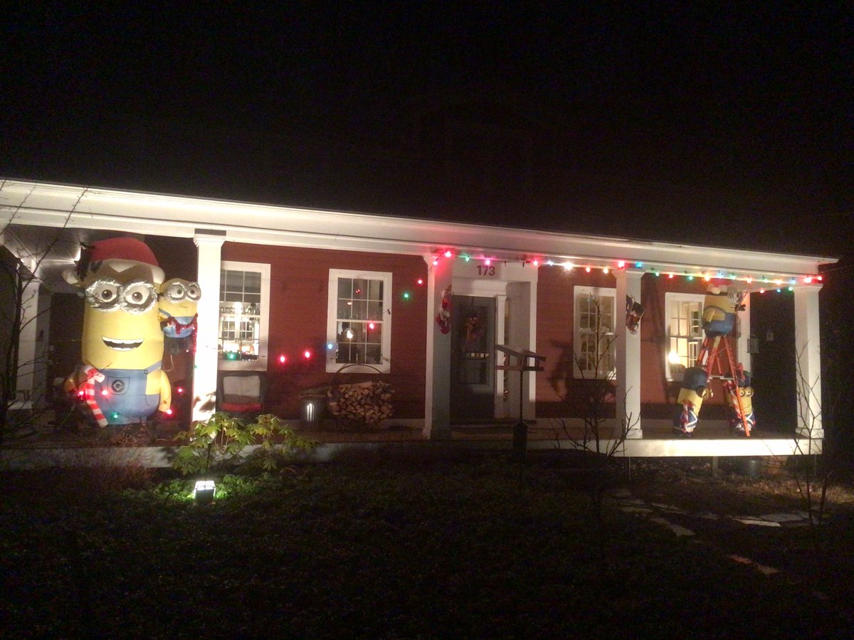 Lighting up for the holidays. How many OSHA violations can you spot?  Fingers crossed they don’t overload any circuits.  Bob is taking notes so he can take over next year!