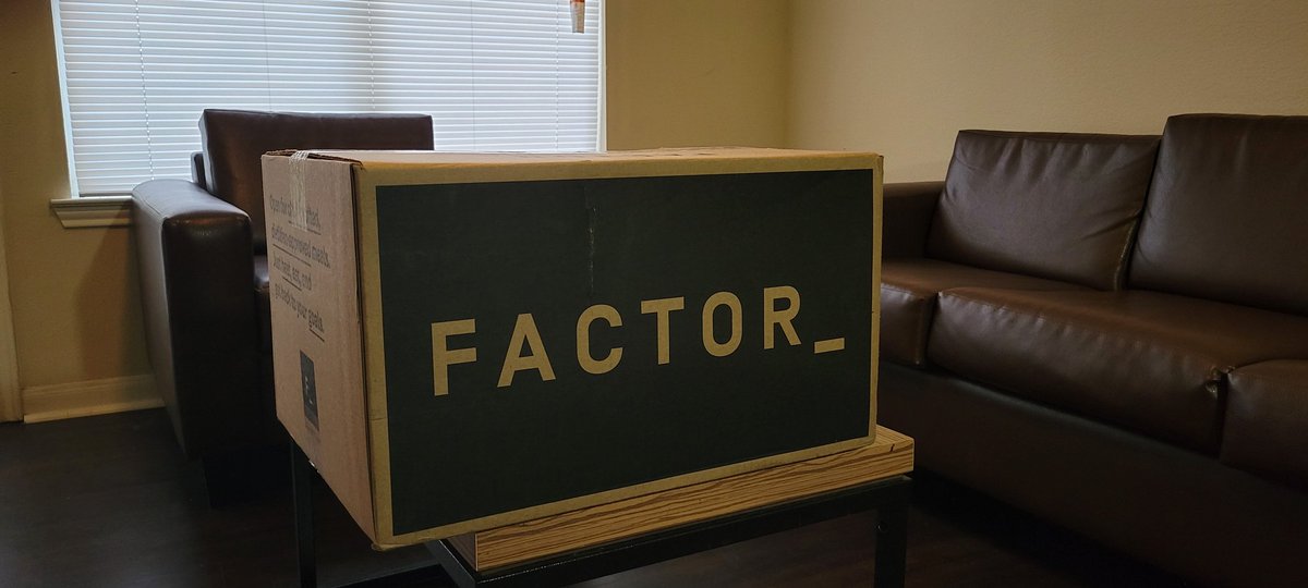 TheShovL's tweet photo. I'm going live again today #sponsored by @FactorMeals! My own food came in today so I'll be giving it a try. If anyone wants to try Factor for yourself you can use my code FACTORSE8587 for 60% off your first box at https://t.co/NkjRth5IcL Say hi in chat https://t.co/uj7xSWr9UV https://t.co/rYOJ2FNFg0