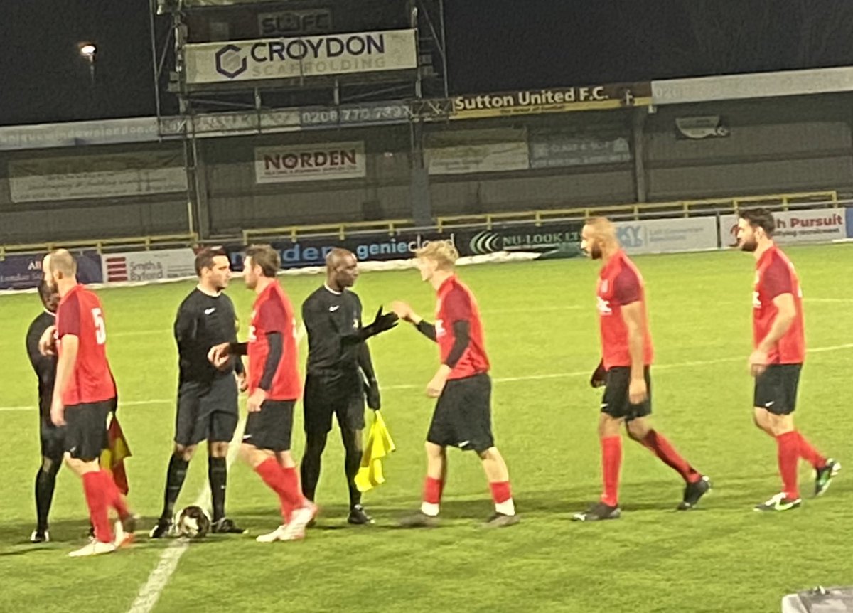 Never seen Aldershot or <a href="/OfficialShots/">Aldershot Town FC</a> win at <a href="/suttonunited/">Sutton United</a>  on countless occasions since 1987 but good to see an <a href="/Armyfa1888/">Army FA</a> @ArmyFAMensTeam team win in resurrected fixture at Gander Green Lane with 6-0 win versus <a href="/csfc1863/">CIVIL SERVICE FC</a> who were excellent hosts on a bitterly cold evening.