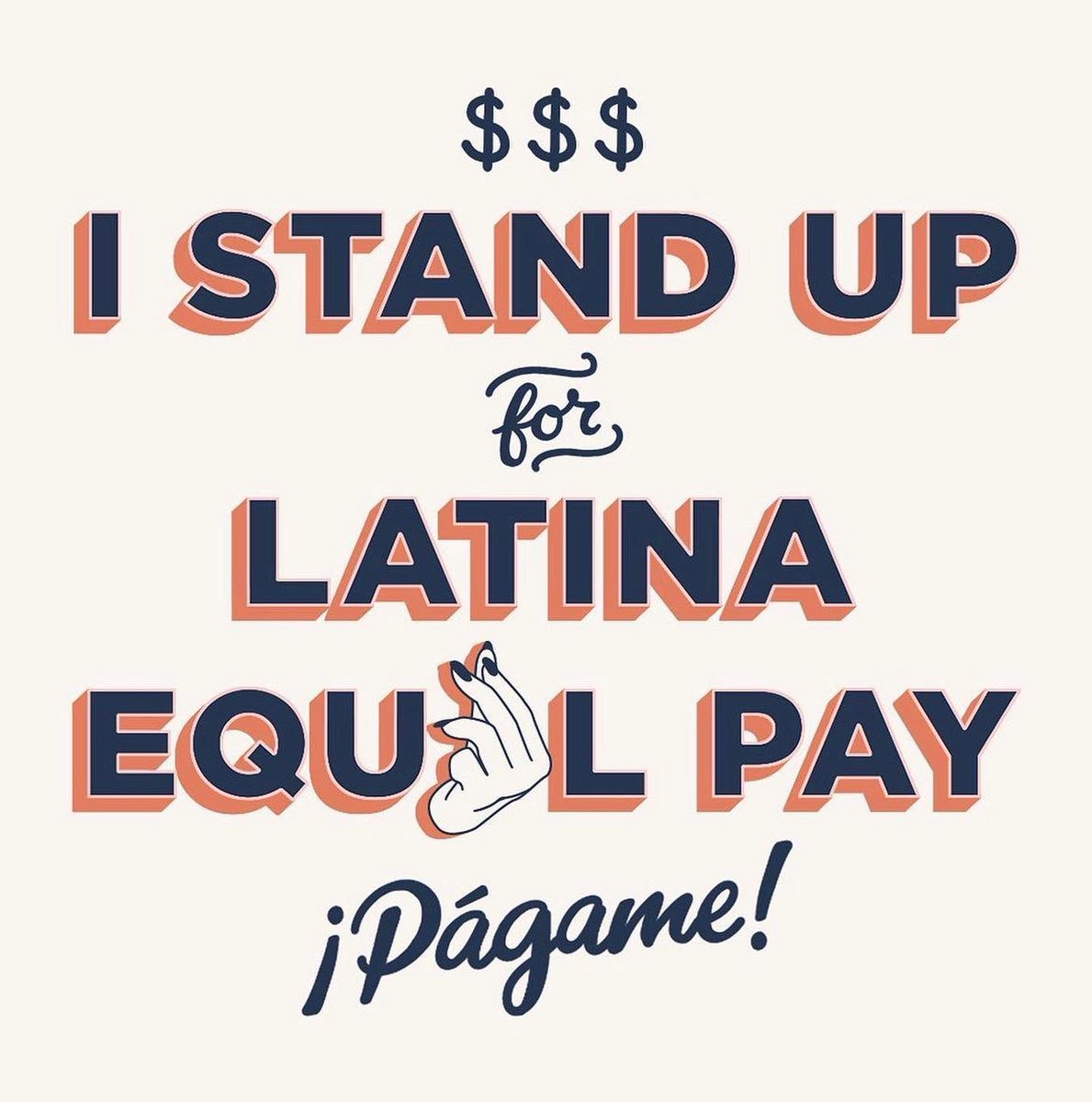 #LatinaEqualPayDay!Hoy reconocemos la brecha salarial a la que se enfrentan las mujeres latinoamericanas.
Las mujeres latinas ganan 57 centavos por cada dólar pagado a un hombre blanco no hispano. Únete,corre la voz para recuperar lo que merecemos! #latinaequalpayday #weallgrow