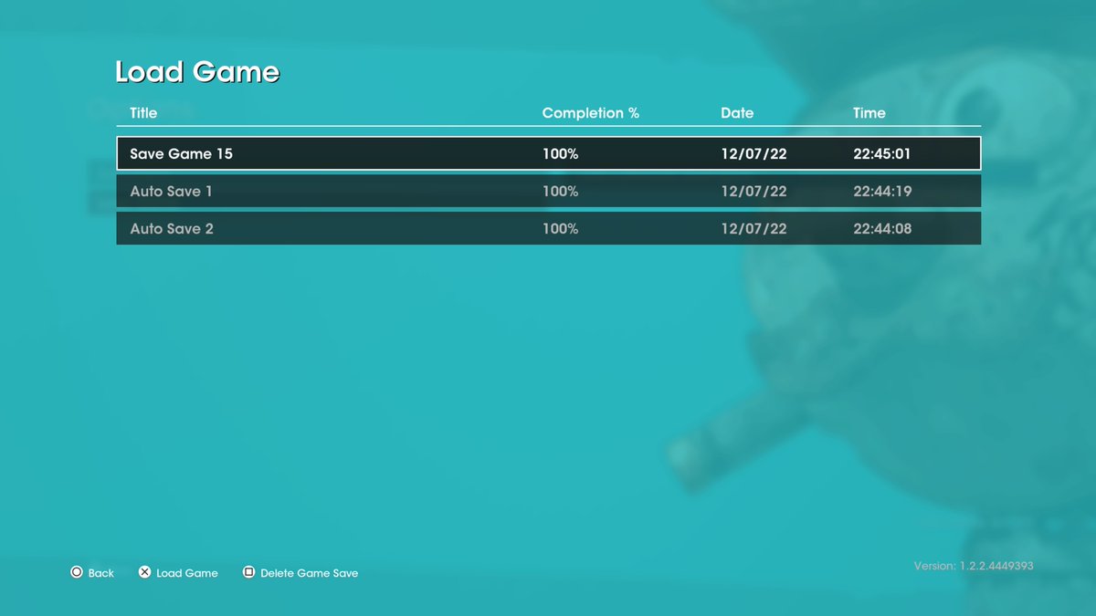 SJ1307's tweet photo. #PS5Share and there is a "100%" Completion save wise at least https://t.co/LXW1dMfasd