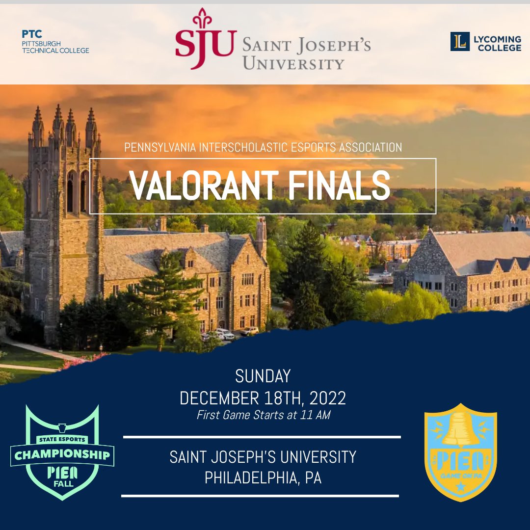 pieaesports's tweet photo. Want a chance to win a PIEA Hoodie?! Like and retweet this post and let us know what you are most excited for with the Fall 2022 Finals! Use #GameOnPA 

#PIEAgiveaway will be picked on 12/20! Get your PIEA swag and represent Esports of Pennsylvania! 🎮🤩 https://t.co/GLjE2zgDW9