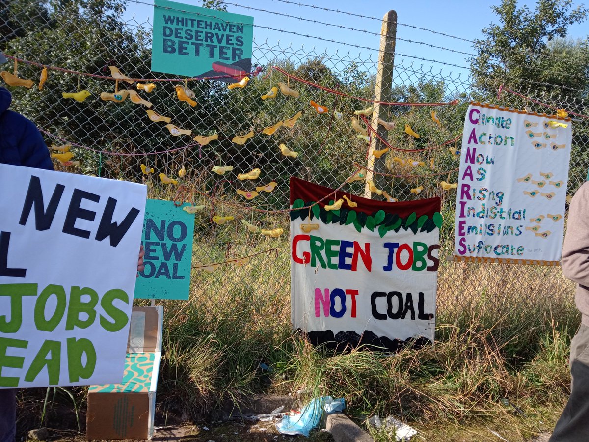 Message from West Cumbria - no new coal @luhc <a href="/NorthWestFOE/">North West FOE</a> <a href="/stop_coal/">Stop the Cumbrian Coal Mine!</a> <a href="/CoalActionUK/">Coal Action Network</a>