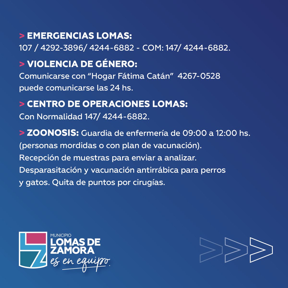 Mun Lomas de Zamora tweet media