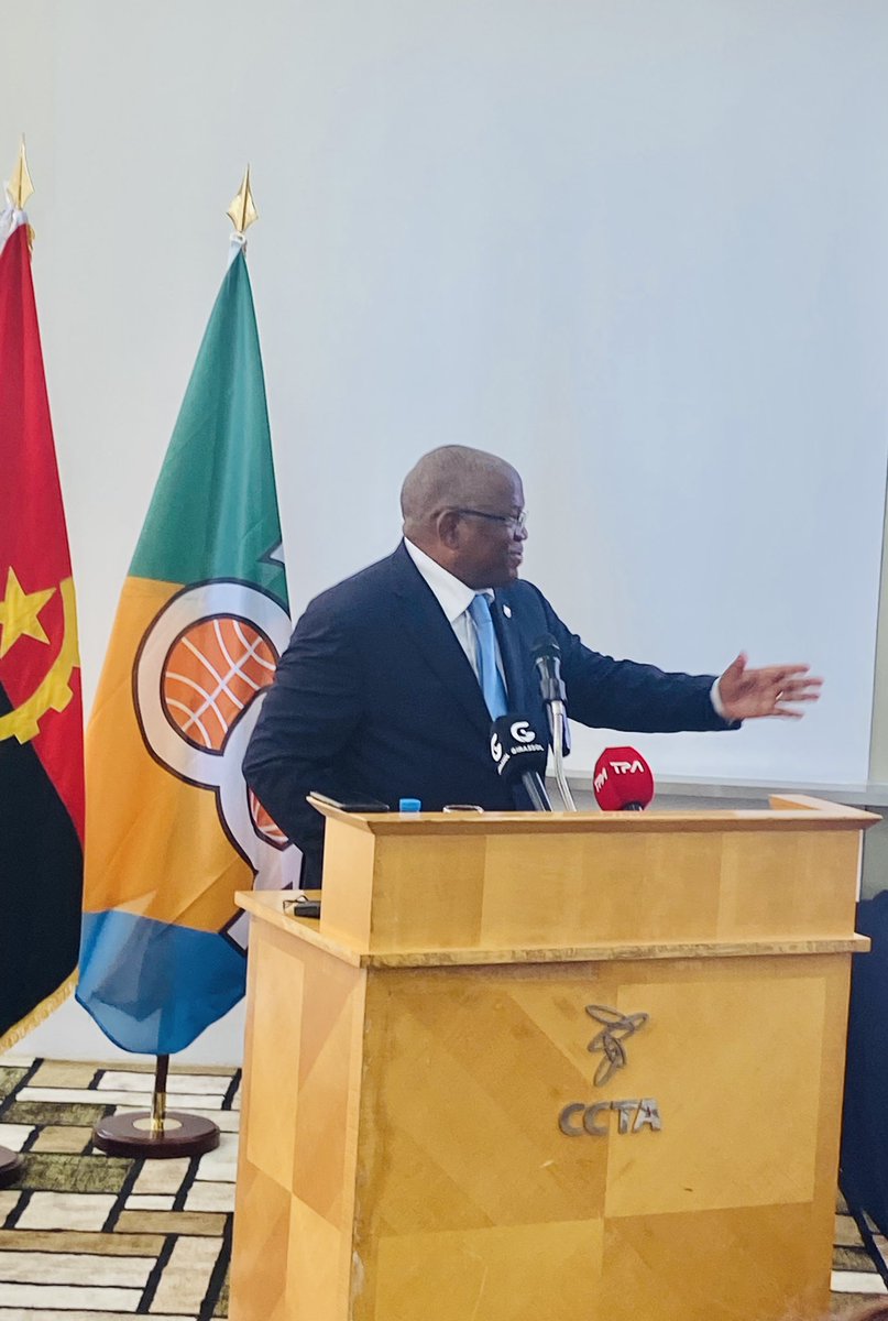 DoreenWalsweer's tweet photo. The Secretary -General H.E Georges Rebelo Pinto Chikoti stresses that the Youth remain our key champions of road safety and should therefore be engaged at all levels. #RoadSafety #OACPSSummit #10Summit https://t.co/RrnSFFlpHf