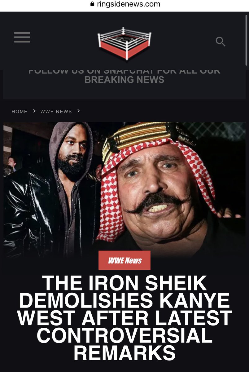 the_ironsheik's tweet photo. DEAR THE ELON JUST A GENTLE REMINDER TO DONT BE A DUMB SON OF A BITCH LIKE THE YE-BRONI OTHERWISE I PUT YOU IN THE CAMEL CLUTCH https://t.co/86wFJhReh7