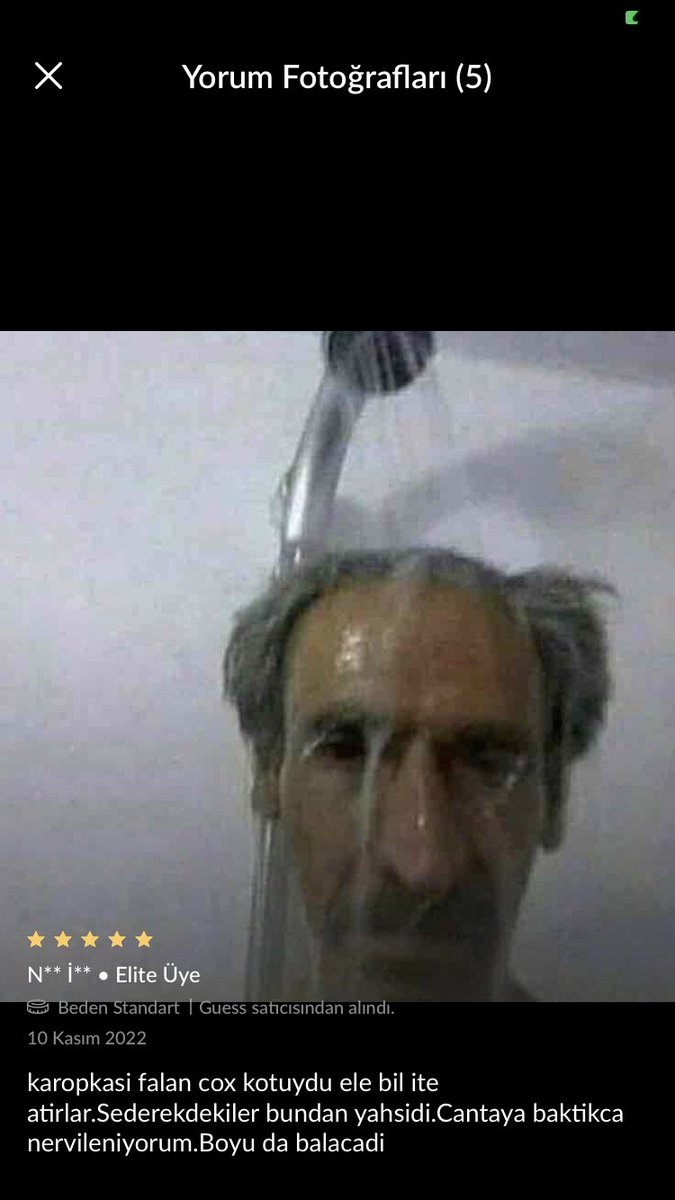 Onlinedan çöp bile alsa mutlaka tüm yorumları teker teker okuyan biri olarak bu müko yorumu çerçeveletip duvara asıcam