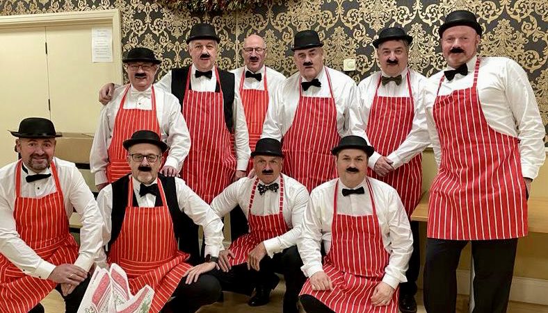 It’s a Christmas tradition for Lincolnshire #Freemasons of Vermuyden and Temple Belwood lodges in Crowle to be stewards at each other’s lodge meetings. Tonight the Vermuyden lodge members really made a real statement!