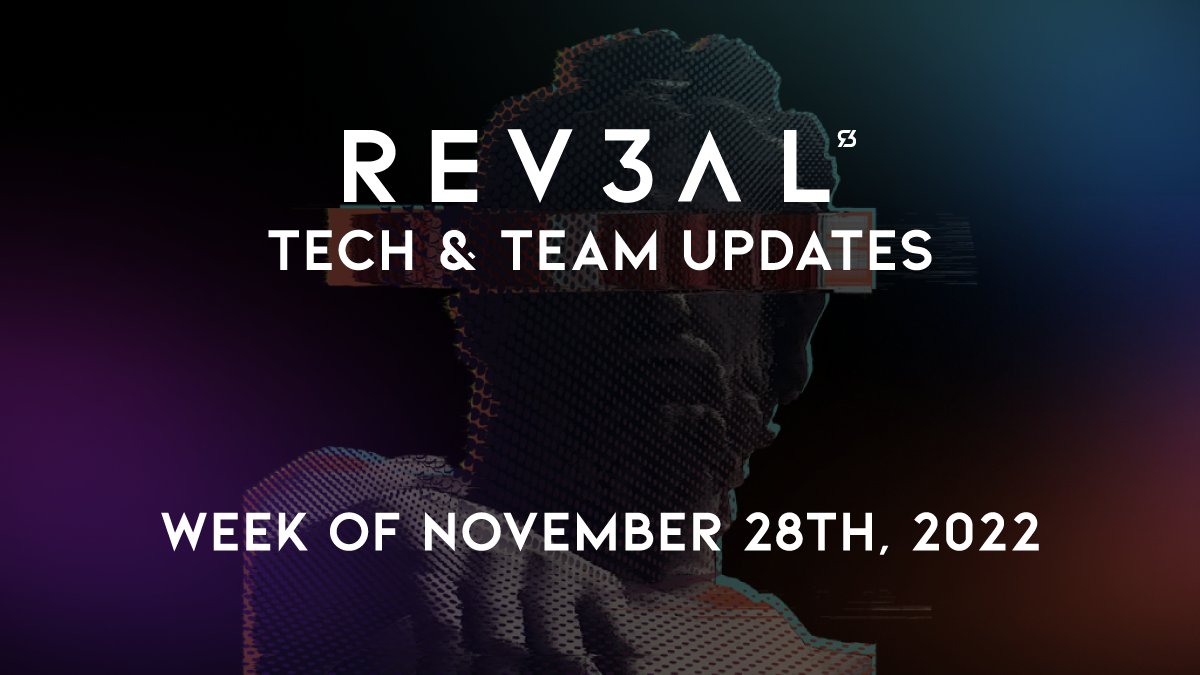 Rev3alTech's tweet photo. Hello #REV3ALers, welcome to another Tech & Team update! We have a lot to share with you, including updates on the development of our #securityportal and #NFTmarketplace.
Read more, here: https://t.co/f96yn1Q75V
#REV3AL #AllWillBeREV3ALed https://t.co/eise0CpddR