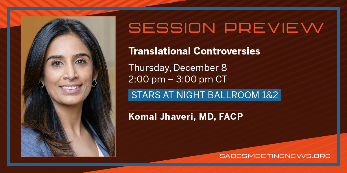 SABCS on Twitter "Thursday at SABCS22 Get new perspectives on three