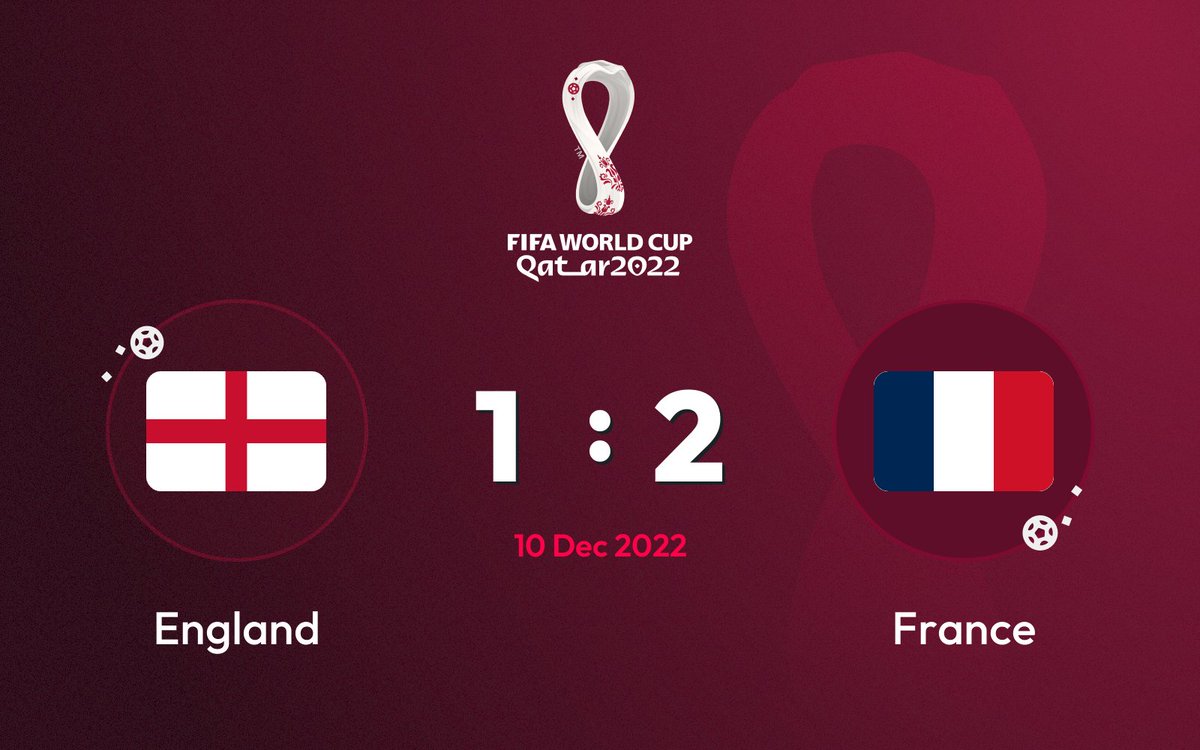 Match predictions for #FIFAWorldCup

🏴󠁧󠁢󠁥󠁮󠁧󠁿 England vs. France 🇫🇷
Score : 1 - 2

Prediction made by an AI. This is not betting advice.