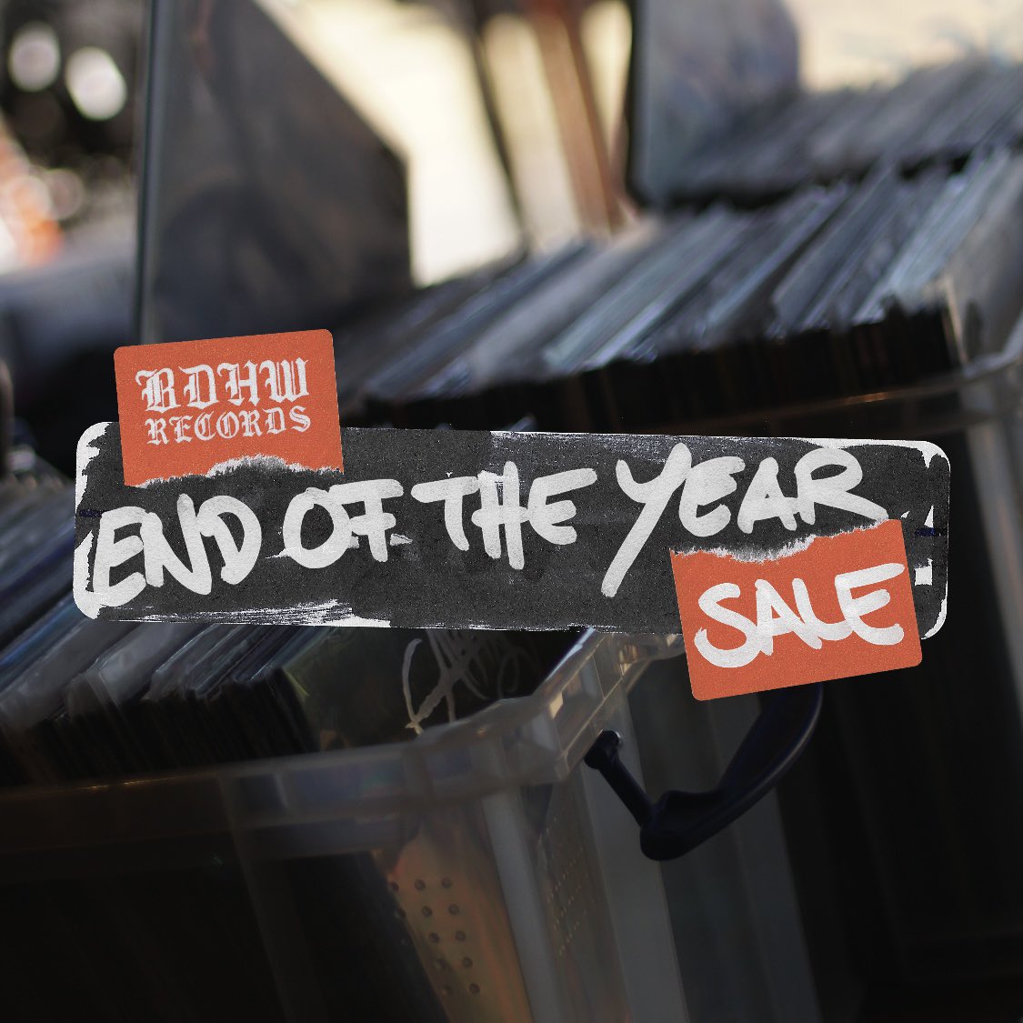 'END OF THE YEAR SALE' up at bdhw-records.com | Discount code and Mystery Boxes in the store.