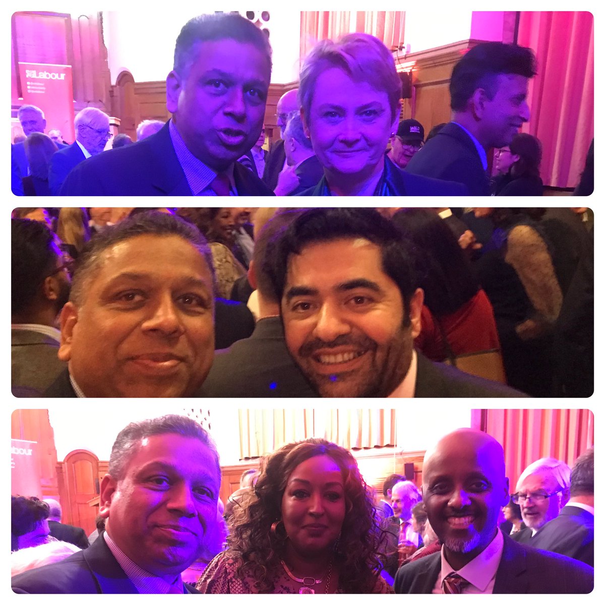 AjayHMaru's tweet photo. A lovely Christmas reception organised by Labour #RoseNetWork with great speeches too from @EmilyThornberry the next PM in waiting @Keir_Starmer and deputy @AngelaRayner @UKLabour @simply_yusuf @HarrowLabour @YvetteCooperMP @ibrahim_Dogus https://t.co/BrA1EnNOMy