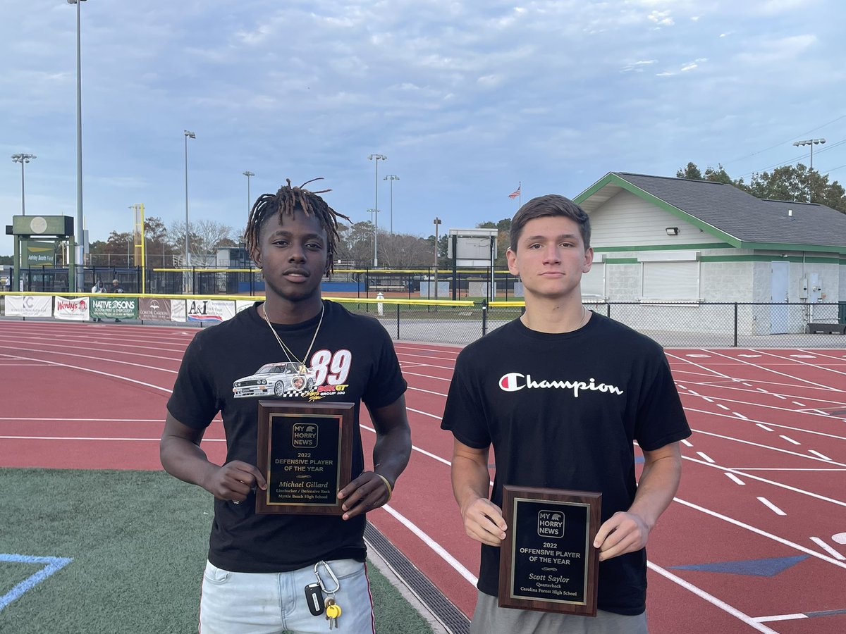 Congratulations to Mike Gillard and Scott Saylor for earning <a href="/MyHorryNews/">My Horry News</a> All-County POY honors.