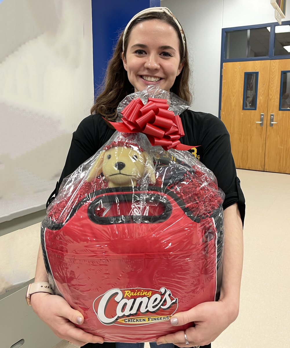Thank you, <a href="/raisingcanes/">Raising Cane's</a> Store #87 and Store Manager, Cressie Stroud, for providing a gift card for our faculty meeting today and for helping us #celebrateteachers at the Raider Nation! <a href="/BirdvilleISDPIE/">Birdville ISD Partners in Education</a> #BISDShines #WeAreBirdvilleISD #smsraidernation