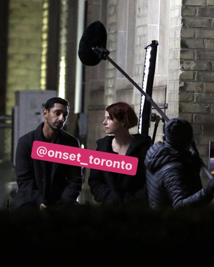 Riz Ahmed &amp; Jessie Buckley spotted on set filming the Apple Movie “Fingernails” in Toronto. 
<a href="/TOFilming_EM/">Toronto Filming</a> <a href="/WhatsFilmingON/">What's Filming</a> 
.
.
#rizahmed #jessiebuckley #jeremyallenwhite #fingernails #toronto #canada #filming #onset #hollywoodnorth #bts #behindthescenes #setlife #celebrity