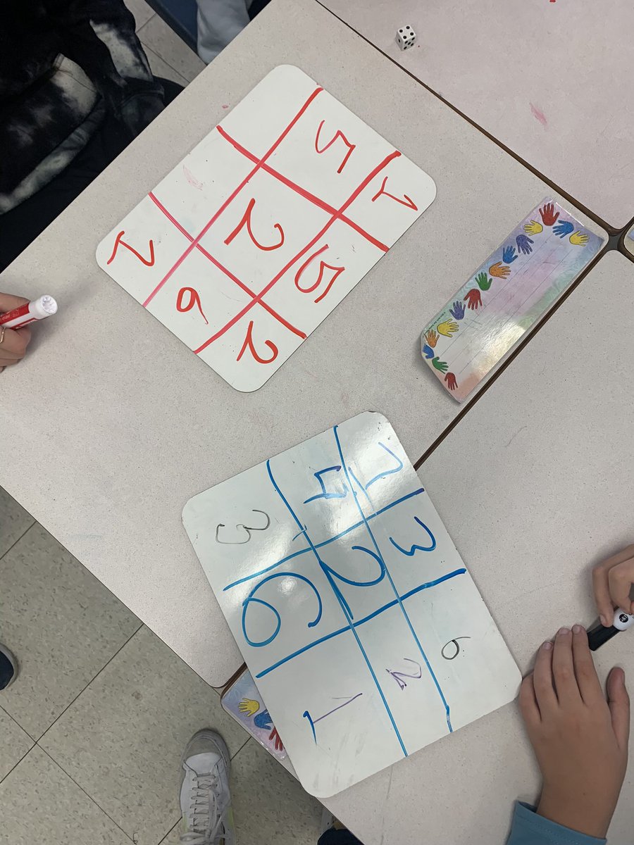It’s been another great week of math! We love starting out our math block with number talks and discussing our problem solving strategies. Oh, and games are always fun, too! Here we’re playing ‘Tic-tac-ten’ - rolling dice and trying to be the first one to make a line of 10!