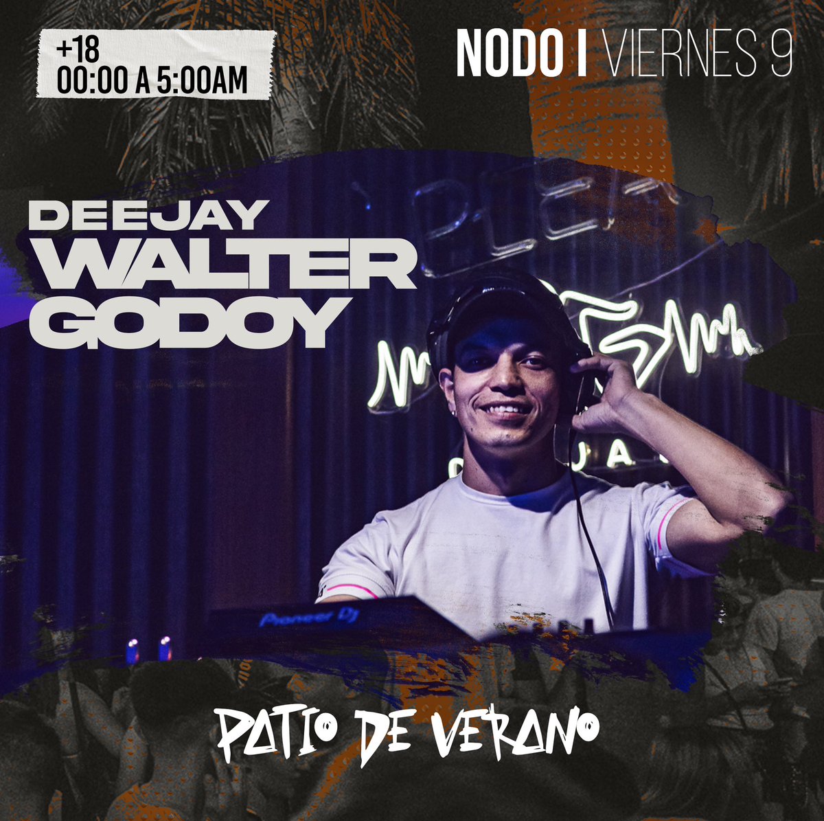 Se viene un feriadito! 🤩

Feriadito súper cargado de energía para que te rompas ese fin de semana de la mano de @Dj_Walter_Godoy 🤟🏽 en el patio más lindo de la zona…

La N más grande
La del clásico 
NODO o NADA 💃