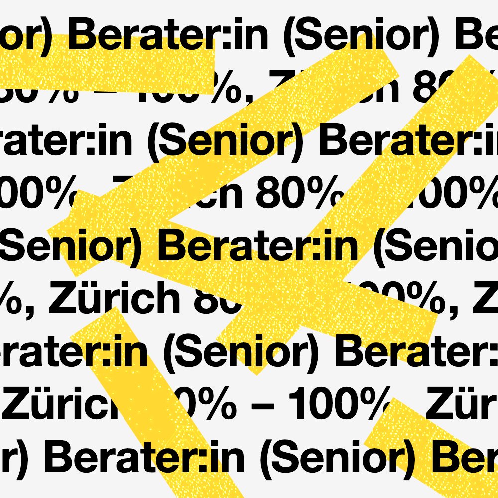 Got some skills? Freundliche Grüsse sucht: (Senior) Berater:in, 80% – 100%, Zürich. Details: fgruesse.com/jobs