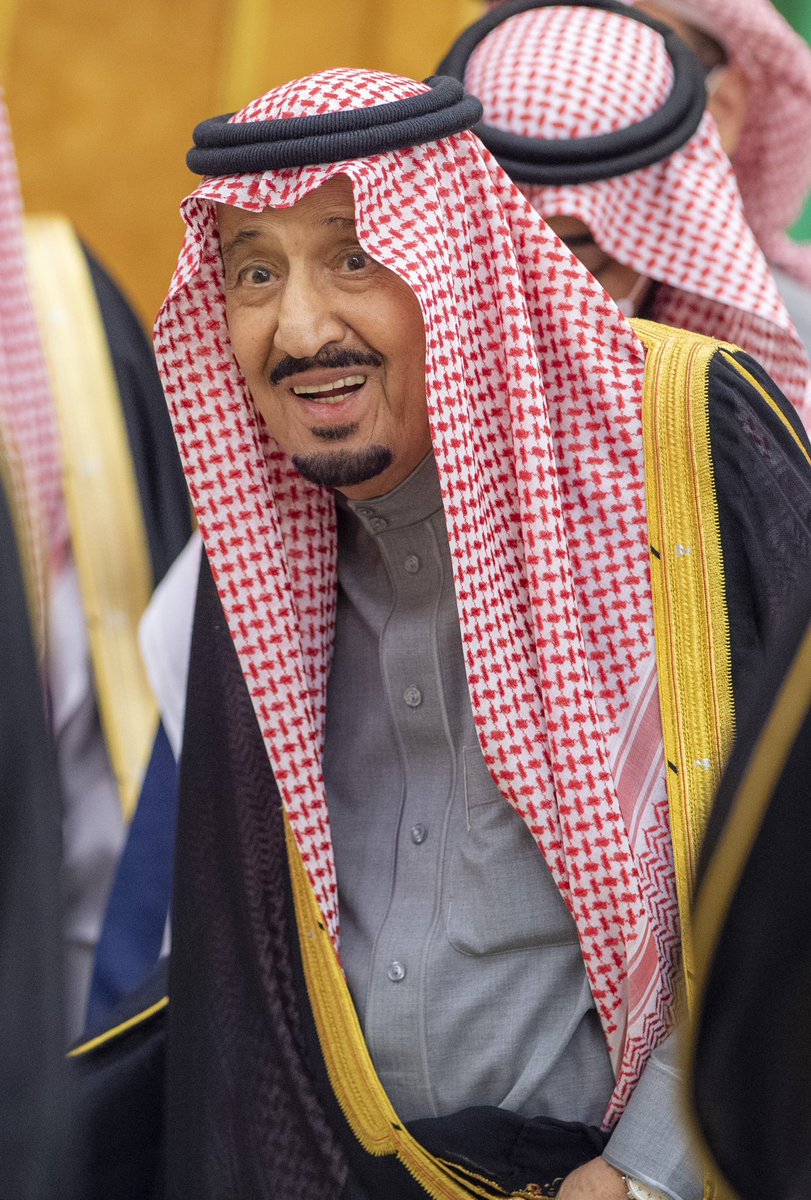 abokzm's tweet photo. #خادم_الحرمين_الشريفين 
في بسمته أمن وأمان، طويل عمر وعالي مقام 💚 https://t.co/fomuslCyaU