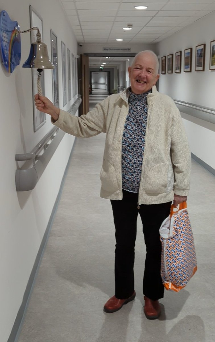caron_corbin's tweet photo. Marking another milestone in mums treatment as she has her last of 15 radiotherapy sessions @TheChristieNHS in Macc. Every member of staff has been brilliant. Thank you for looking after her so well #BreastCancer #family #cancercare #NHS https://t.co/MYmZufCIEt
