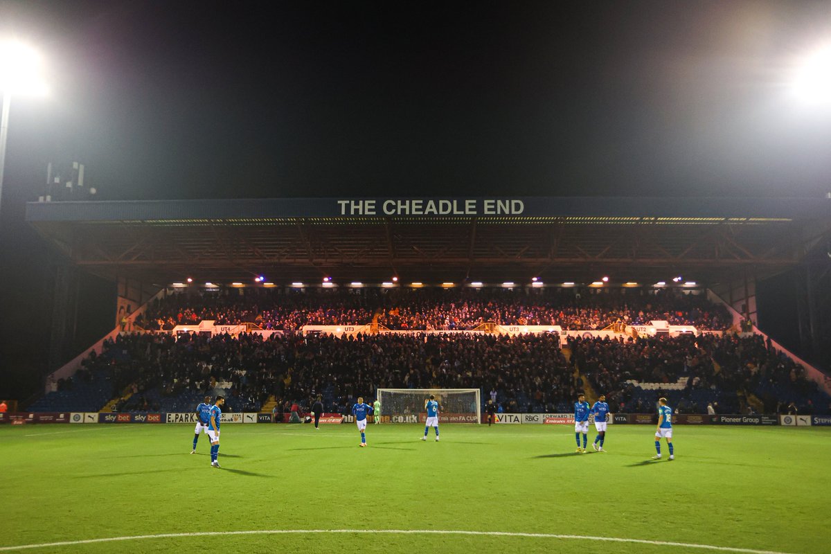 Stockport County on Twitter "Nights under the lights just hit