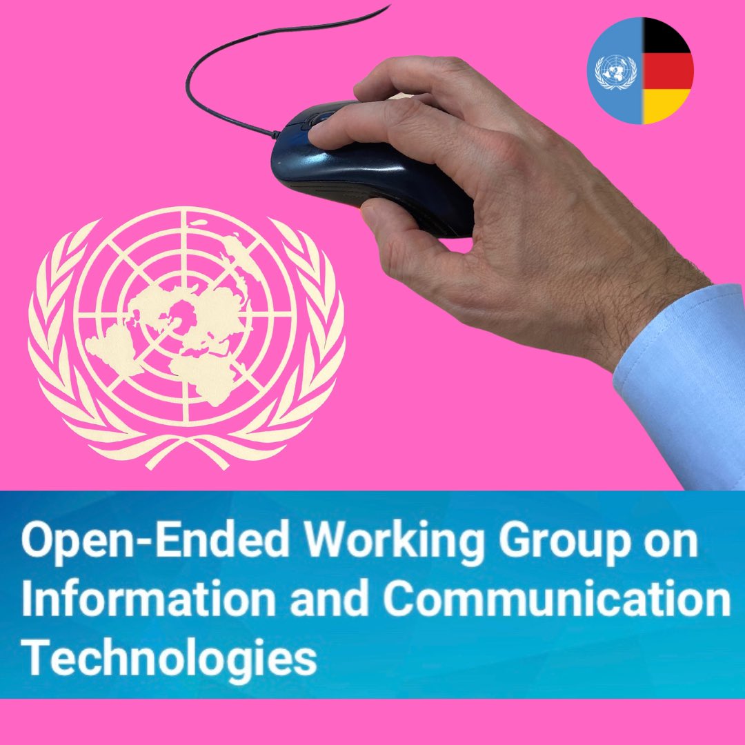 Russia‘s #cyberwar against Ukraine underscores need for discussion on State accountability.

Focus on international law in today‘s informal session of the 🇺🇳 #OEWG on ICT 💻 was timely and pertinent.