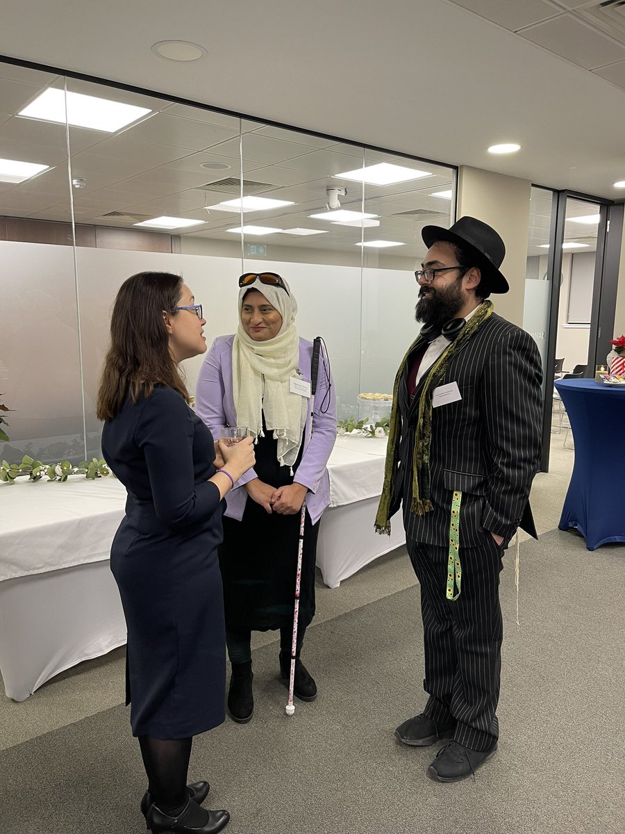 Chris_P_Fitz's tweet photo. Fantastic event on “Being disabled at the Bar” this evening with a diverse and inspiring panel speaking on #disability inclusion and supporting disabled #legal talent @barstandards @haleemahsadiaa @jjgburke @daniel_p_holt @ChrisJ_Warner @MHendersonDSC @7BRchambers https://t.co/wvy6ITYwsF
