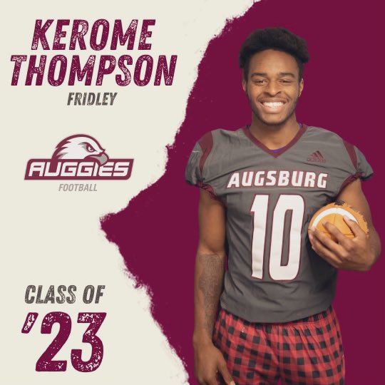 Thank you for a great visit <a href="/KIJUANWARE/">KIJUAN WARE</a> <a href="/MathiasDurie/">Mathias</a> <a href="/DerrinLamker/">Derrin Lamker</a> <a href="/Augsburg_FB/">Augsburg Football</a> #Augsburg