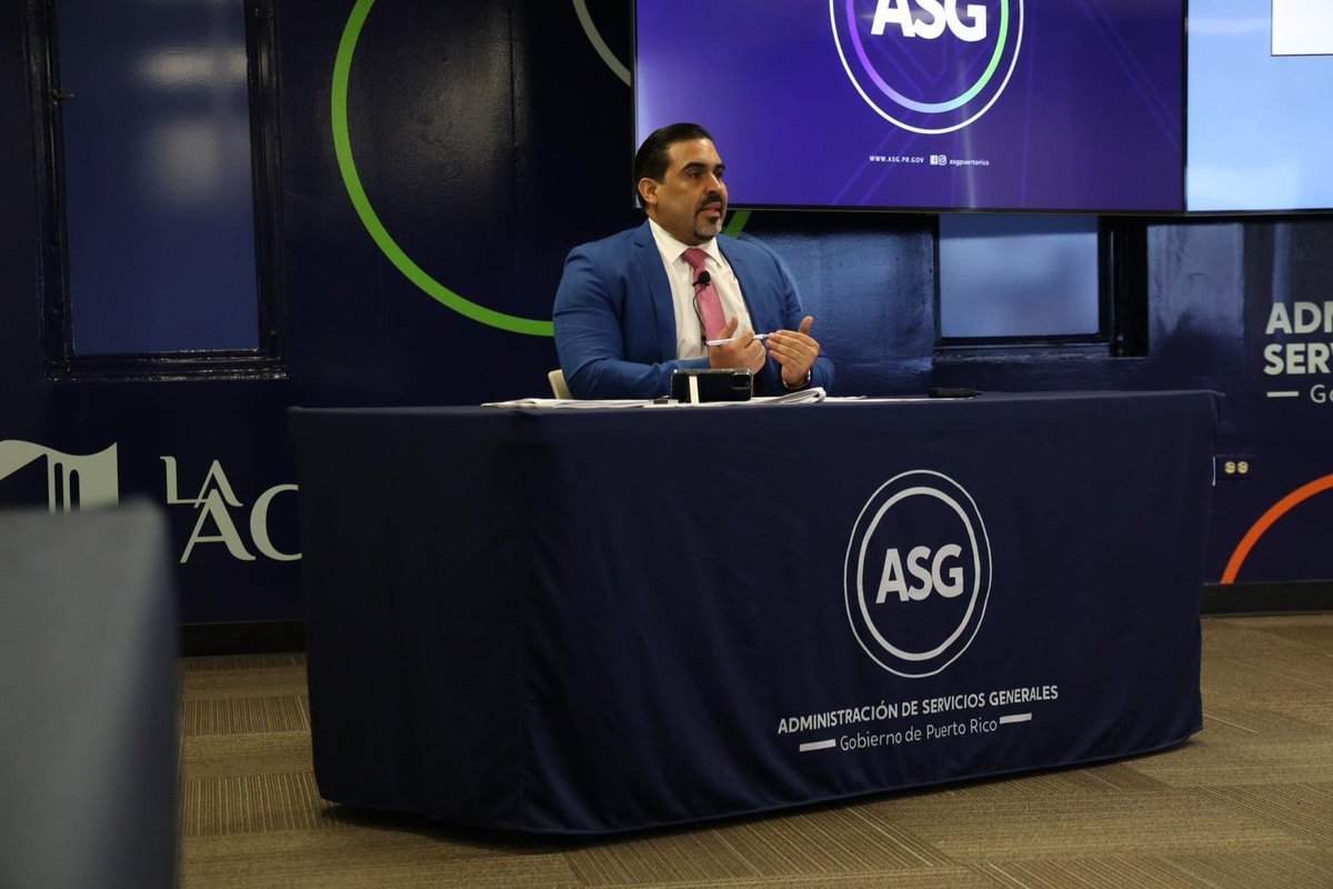 ASGPUERTORICO's tweet photo. La principal oficial de compras y administradora de la #ASG, Karla Mercado Rivera, participó de un webinar con el equipo de la Dirección General de Contrataciones Públicas de la República Dominicana https://t.co/GMxIjHQQeY