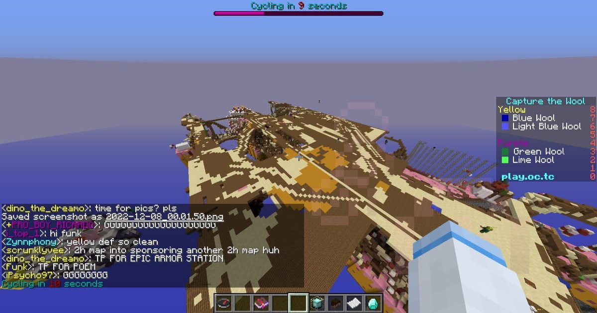 Xavier_L_S's tweet photo. Madre mía, tremendas 2h de partida en el #octc 30min haciendo la defensa, para luego pasarme 1h y 30min defendiendo/manteniendo las escaleras del skybridge que no paraban de sabotearlas para hacer un puente a la lana que les faltaba.
ha sido épico https://t.co/qglLWwGh3b