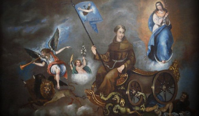 Potuii, decuit, ergo fecit. Feliz día de la Inmaculada Concepción de María, patrona principal de toda la familia franciscana. "Viva la pura y limpia".