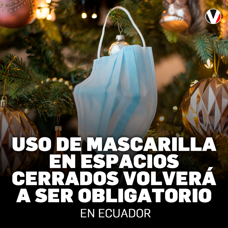 revistavistazo's tweet photo. El COE Nacional anunció que el uso de mascarilla en espacios cerrados volverá a ser obligatorio, como respuesta ante el aumento de casos de COVID-19 y otras enfermedades respiratorias. ¿Qué otras medidas serán implementadas? 
▶️ https://t.co/bQM85M0LS5 https://t.co/MxABTcPv2A
