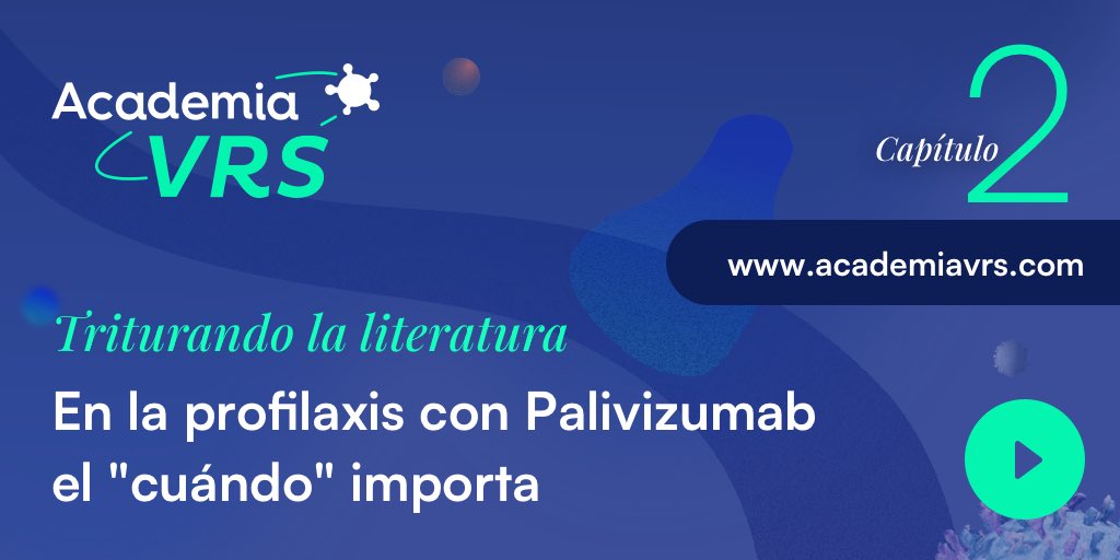 En la #profilaxis con #Palivizumab el "cuándo" importa

Sigue el link academiavrs.com/video-papers/e… para ver el video y descubre más información sobre el #VRS